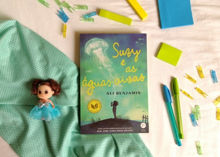 Livro Suzy e as águas vivas